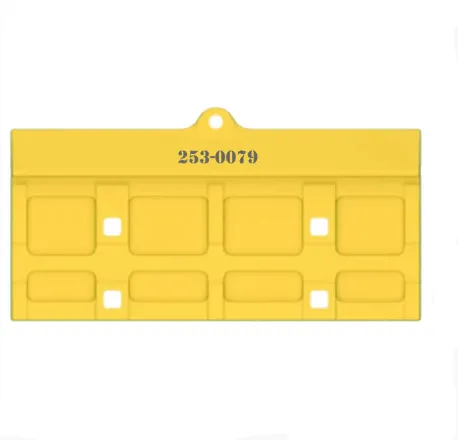 253-0079 Polovičná šípka navareného stredu