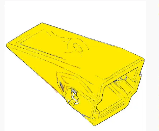 387-6869 Hrot kolesového nakladača Cat A200 Advansys 994 na uhlie