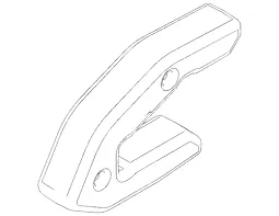 459-1903 Modulárny plášť rýpadla Cat 320,324