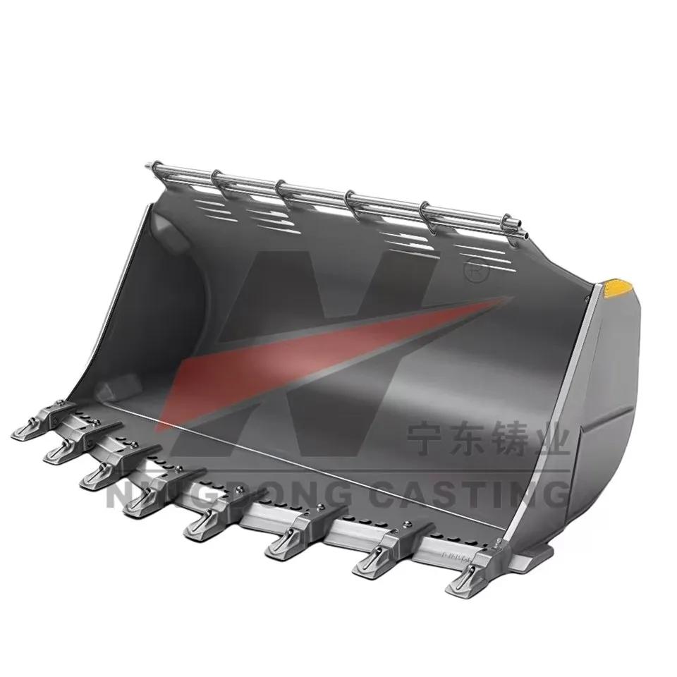 Kamenná lyžica kolesového nakladača Volvo – rýľový nos pre L260H